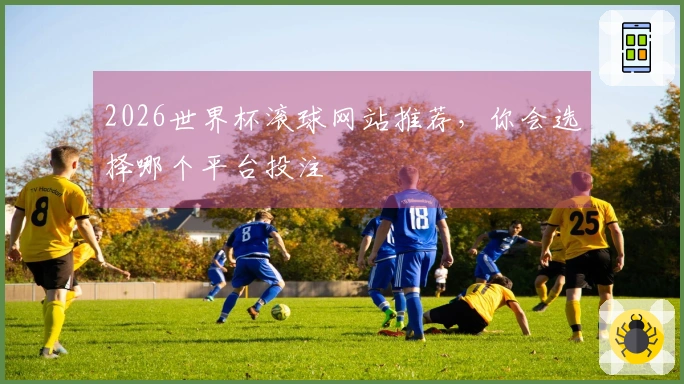 2026世界杯滚球网站推荐，你会选择哪个平台投注